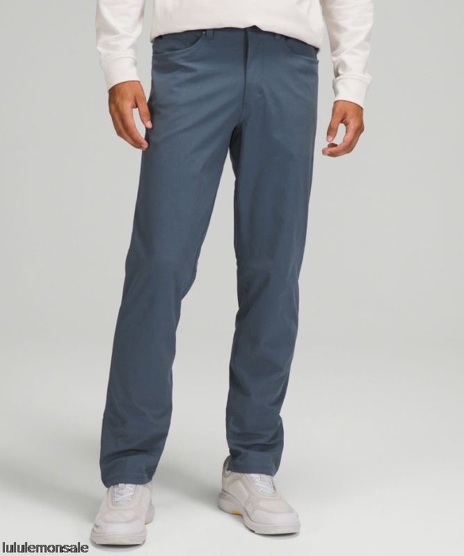 Lululemon Deutschland DELULU1071 | Abc Classic-fit Hose 34 Warpstreme Iron Blue
